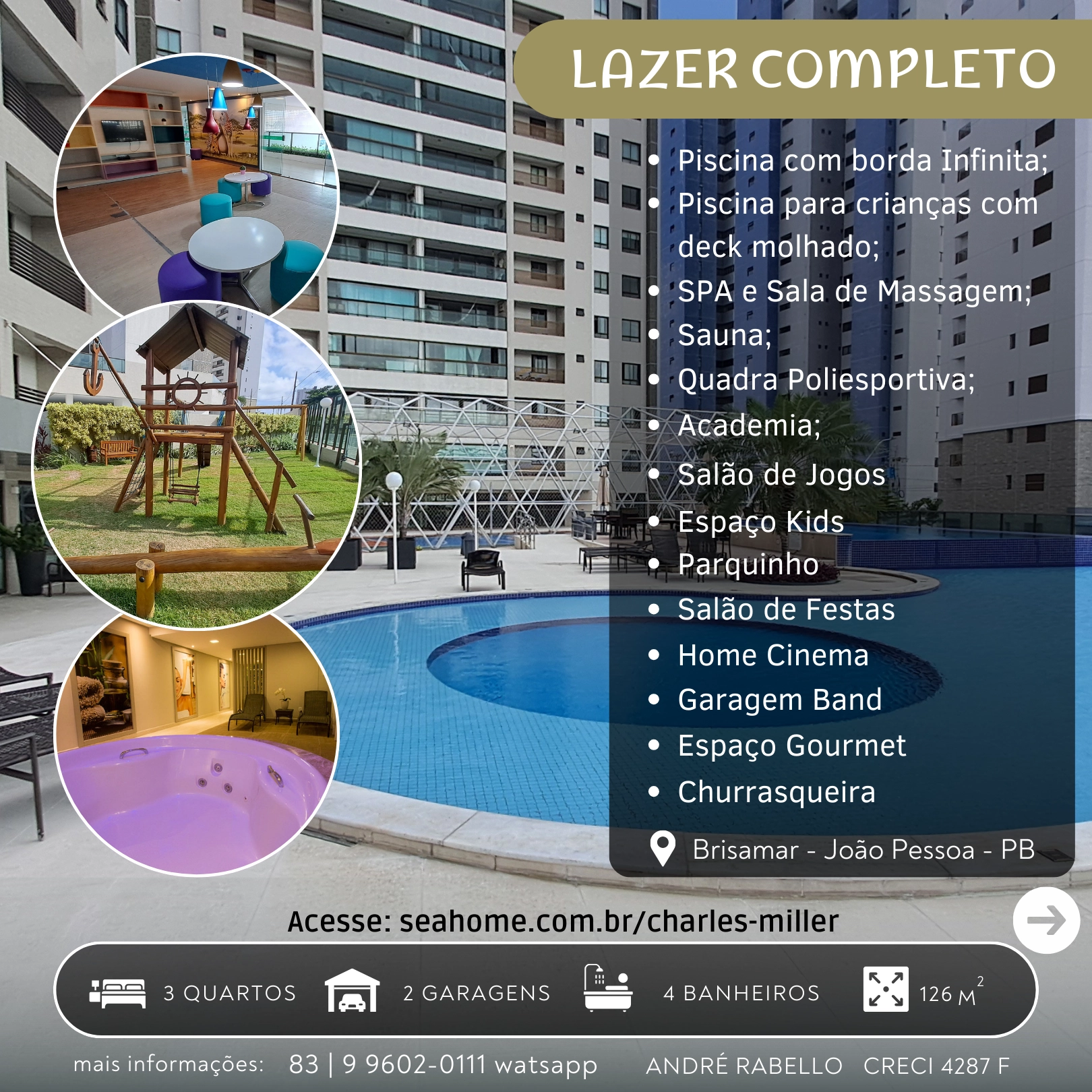 Charles Miller Lazer Completo